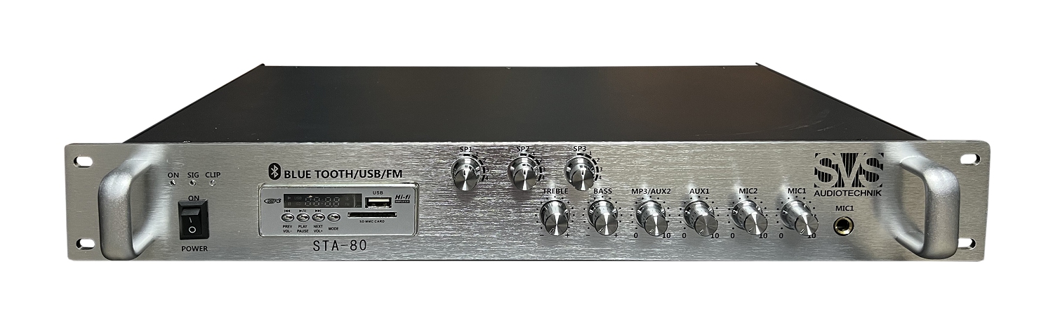 SVS Audiotechnik STA-80 Микшер-усилитель для систем Public Address в Балашихе