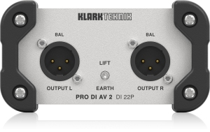 Klark Teknik DI 22P пассивный стерео директ-бокс в Балашихе