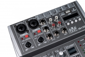 SVS Audiotechnik mixers AM-4 DSP Аналоговый микшерный пульт, 4-канала в Балашихе
